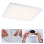 Koupelnová - P 93054 LED vestavné svítidlo Areo VariFit IP44 3-krokové-stmívatelné 230x230mm 16W 3.000K bílá - PAULMANN - foto 2