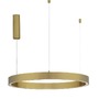 Kruhová - NV 9558605 Závěsné svítidlo STING LED hliník a akryl bronz Epistar SMD2835 50W 3000K Eaglerise TRIAC driver D80 H200 120st. IP20 stmívatelné - NOVA LUCE - foto 2