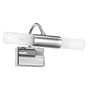 K zrcadlu - NV 71606601 Nástěnné svítidlo nad zrcadlo DRITTO opálové sklo chromovaný hliník G9 2x5W 230V IP44 bez žárovky - NOVA LUCE - foto 2