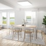 Hranatá - LD 15552-16 CANVAS LED stropní svítidlo hranaté v bílé barvě a nastavitelnou barvou světla, dálkovým ovladačem a funkcí stmívání 2700-5000K - LEUCHTEN DIREKT / JUST LIGHT - foto 2