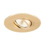 Kruhová - LA 1007633 NEW TRIA® 75 XL kroužek pro vestavbu do stropu, D: 11 H: 2,6 cm, IP 20, růžové zlato - BIG WHITE (SLV) - foto 2