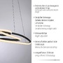 Dekorativní - PN 2764-18 LED závěsné svítidlo TWIST, černá, nastavitelná výška, paměťová funkce, SimplyDim, 2700K - PAUL NEUHAUS - foto 2