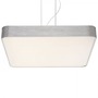 Hranatá - RED R11292 MENSA SQ 48 závěsná česaný hliník 230V LED 56W 3000K - RED - DESIGN RENDL - foto 2