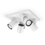 SmartHome Paul Neuhaus - PH 50624/31/P7 Hue Argenta Bluetooth SVÍTIDLO BODOVÉ GU10 4x5,7W 4x350lm 2000-6500K, bílá - PHILIPS HUE (915005762201) - foto 2