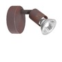 Bodová - NV 662001 Bodové svítidlo BASE rezavý kov GU10 1x5W 230V IP20 bez žárovky - NOVA LUCE - foto 2