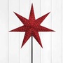 Interiérové dekorace - MAR 705178 Clara červená hvězda na stůl s černou - Markslöjd - foto 2