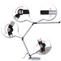 Stolní lampy dekorační - P 79562 LED stolní lampa na psací stůl 3-krokové-stmívatelné flexibilní rameno CCT 9,5W stříbrná mat - PAULMANN - foto 2