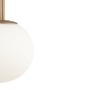 Koule - M MOD321PL-01G2 Závěsné svítidlo Basic form 40W bílá/zlatá kov/sklo moderní design  - MAYTONI - foto 2