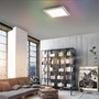 Hranatá - LD 14900-16 EDGING LED stropní svítidlo 40x40, bílá, ploché Rainbow RGB, dálkový ovladač RGB+2700-6000K - LEUCHTEN DIREKT / JUST LIGHT - foto 2