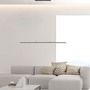 Podélná - PN 8375-13 Svítidlo závěsné PURE-LITE LED 100cm s nastavitelnou barvou světla 2700/3800/5000K a bezdotykovým stmívačem antracit - PAUL NEUHAUS - foto 2