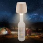 Stolní lampy dekorační - BRILO 7709011 Bota lampička na láhev - 1,8W, 120lm, nabíjecí, LED, stmívatelné, teplá bílá, béžová - BRILO - foto 2