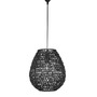 Koule - NV 9858713 Závěsné svítidlo GRIFFIN černý papír černý kabel E27 1x12W 230V IP20 bez žárovky - NOVA LUCE - foto 2