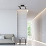 Bodová - PN 6354-18 PURE-MIRA LED stropní svítidlo stmívatelné CCT paměť 2700-5000K černá perleť - PAUL NEUHAUS - foto 2