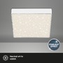 Hranatá - BRI 7077-416 LED stropní svítidlo hvězdné nebe, 21,2 cm, 16 W, bílé - BRILONER - foto 2