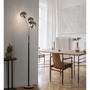 Stojací lampy - LD 11391-79 GREEN WIDO LED stolní lampa dřevo kouřová barva páčkový vypínač IP20 do interiéru - LEUCHTEN DIREKT / JUST LIGHT - foto 2