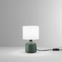 Stolní lampy dekorační - FAN I-BURANO-L-VER Stolní lampa Burano keramika, zelená, 1xE14, pr. 14 x H 22 cm - FANEUROPE - foto 2