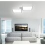 Hranatá - PN 6993-55 Q-ROSA LED stropní svítidlo Smart-Home s měnitelnou teplotou chromatičnosti vč. dálkového ovladače stmívatelné ZigBee 2700-5000K - PAUL NEUHAUS - foto 2