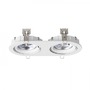 Kruhová - RED R12696 ZIZI II zápustná bílá 12V G53 50W - RED - DESIGN RENDL - foto 2