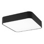Hranatá - NV 866607 Stropní svítidlo RAGU stropní svítidlo kov a akrylový difuzor černá zvenku matná bílá uvnitř E27 4x12W - NOVA LUCE - foto 2