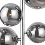 Dekorativní - M MOD545PL-06CH Závěsné svítidlo Dallas 6x28W kouřové sklo chrom kov designové - MAYTONI - foto 2