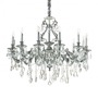 Dekorativní - ILUX 164953 Závěsné svítidlo Ideal Lux Gioconda SP12 argento 164953 stříbrné 90cm - IDEALLUX - foto 2