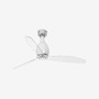 Ventilátory - FARO 32020 MINI ETERFAN M, bílá/transparentní, stropní ventilátor s DC motorem - FARO - foto 2