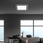 BRILO 7156-415 Slim svítidlo LED panel, 29,3 cm, 18 W, černá - BRILO - foto 2