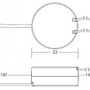 Stabilizovaný proud - IMPR 862212 Deko-Light napájení (CC, DC) - ROa, CC, RS350mA/8W - foto 2