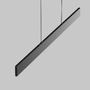 Podélná - M P109PL-36W2.7-6K-B Závěsné svítidlo Ephoria 36W nastavitelná bílá 2500lm černý hliník stmívatelné - MAYTONI - foto 2