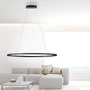 Kruhová - PN 2393-13 TITUS LED závěsné svítidlo oválné 56x56 antracit stmívatelné paměťová funkce SimplyDim 3000K - PAUL NEUHAUS - foto 2