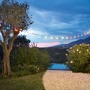Světelné kabely - FAN I-PICNIC-COLOR Žárovková girlanda LED PICNIC, plastový, černý, 25 x E12, 0,3 W, červené/žluté/zelené/modré světlo, IP44 - FANEUROPE - foto 2