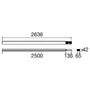 Liniové EASYLIGHT - LA 1009236 EASYLIGHT BC 2500 5 25 WH Blind Cover 2500mm, 5 pole, 2,5mm2 - BIG WHITE (SLV) - foto 2