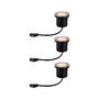 Zapuštěná - P 94717 Plug &amp; Shine LED zemní svítidlo Floor základní sada neláká hmyz IP67 2200K 3x4,5W antracit - PAULMANN - foto 2