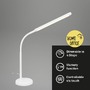 Stolní lampy pracovní - BRILO 7472016 LED stolní lampa, 37 cm, paměť, 6W, 600lm bílé - BRILONER - foto 2