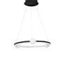 Kruhová - NV 9820601 Závěsné svítidlo CELIA stmívatelné černý hliník opálové sklo LED 36W 230V 3000K IP20 stmívatelné - NOVA LUCE - foto 2