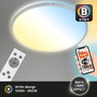 Kruhová - BRILO 3065-014 LED CCT Smart stropní svítidlo pr. 49 cm 42W 4500lm chrom - BRILO - foto 2