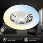Ventilátory - BRILO 3800016 LED stropní svítidlo s ventilátorem, 5 rychlostí, dálkový ovladač, CCT, bílé - BRILO - foto 2