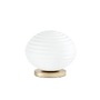 Stolní lampy dekorační - FAN I-RIPPLE-L32-ORO Stolní lampa Lumetto Ripple zlatá, patice E27, 32 x 32 x 28 cm - FANEUROPE - foto 2