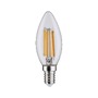 E14 - P 28643 LED svíčka 6,5 W E14 čirá teplá bílá - PAULMANN - foto 2