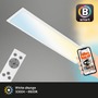 Hranatá - BRILO 7385016 CCT svítidlo LED panel, 100 cm, 28 W, 3000 lm, bílé (starý kód: BRILO 7385-016) - BRILO - foto 2