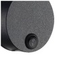 S ramenem - LA 1002608 DIO FLEX PLATE QPAR51 WL vnitřní nástěnné nástavbové svítidlo černá - BIG WHITE (SLV) - foto 2