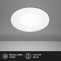 Kruhová - BRI 7125-416 LED vestavné svítidlo pr. 8,6 cm 3W bílé - BRILONER - foto 2