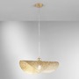 Dekorativní - FAN I-RHEI-TARA-S50 Závěsné svítidlo Rhei‑Tara zlaté, 1xE27, 50 x 30 x 150 cm - FANEUROPE - foto 2