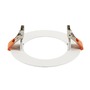 Pojistky, baterie, startéry - LA 1006140 Numinos® S montážní rámeček kulatý 160/100 mm bílý - BIG WHITE (SLV) - foto 2