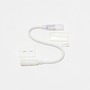 Příslušenství - DLED DDN22 DecoLED Prodlužovací kabel pro D-TYP jednostranný LED Neon, IP67, 25 cm, bílý, samičí DDN22 - foto 2