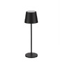 Na baterie - NV 9223406 Venkovní stolní lampa SEINA černý hliník a akryl LED 2W 2700K 5V DC IP54 vypínač na těle nabíjecí s PG základnou nebo bílým USB C kabelem - NOVA LUCE - foto 2