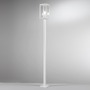 Sloupková - FAN LANT-MIRAGE-P200-BCO Sloupkové svítidlo PALO MIRAGE kov/sklo bílá, 1xE27, 199,5 x 17 x 17 cm - FANEUROPE - foto 2