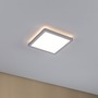 Hranatá - P 70993 LED Panel Atria Shine hranaté 190x190mm 3000K matný chrom - PAULMANN - foto 2