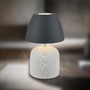 Stolní lampy dekorační - BRILO 7593015 Cera stolní lampa - 2,5W, 200lm, bezdrátová, IP44, LED, stmívatelná, teplá bílá, šedá/antracit - BRILO - foto 2
