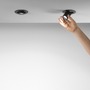Kruhová - FAN INC-SIDER-1-NER Vestavné LED svítidlo Sider (černé) 6 W, 710 lm, CCT 3000/4200/6500 K, 90 x 70 mm - FANEUROPE - foto 2